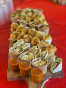 Pièces cocktail Traiteur La Cuisine Vagabonde Isère