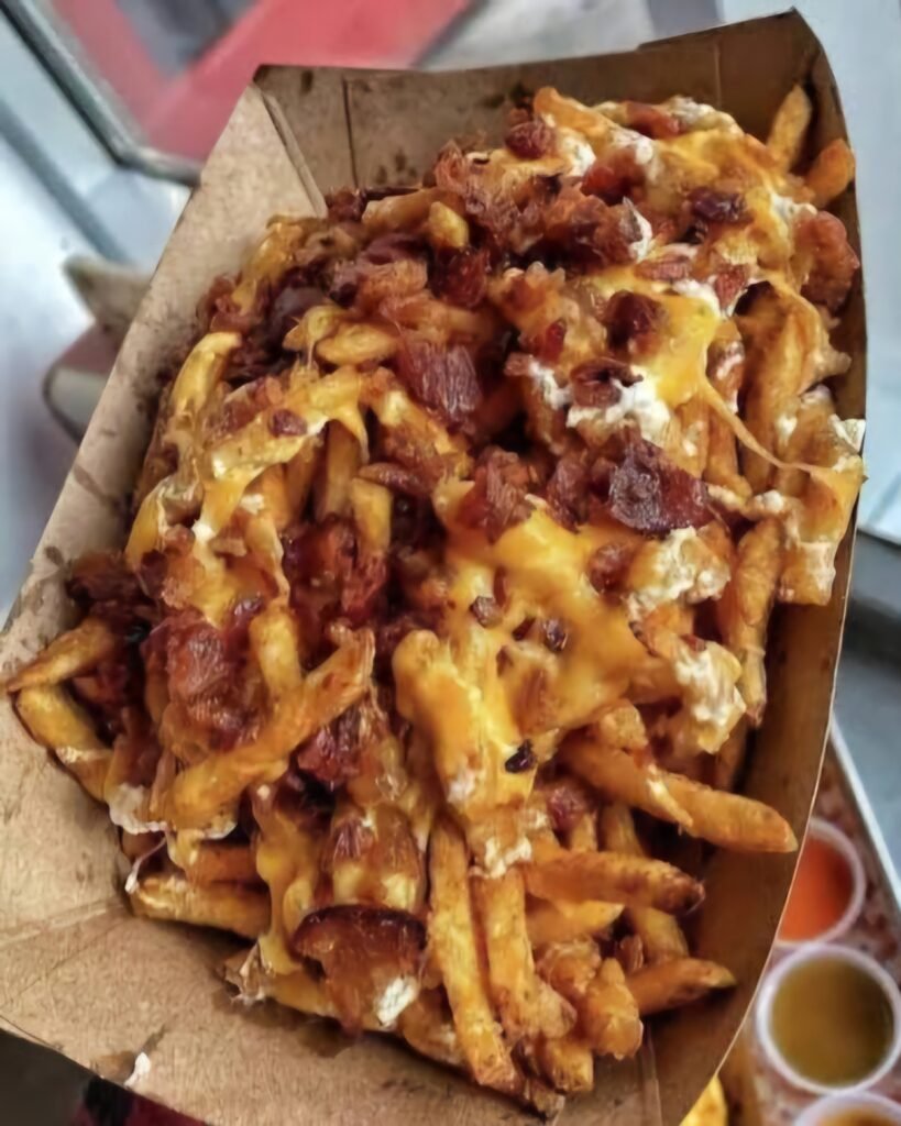 frite cheddar food truck traiteur l&c traiteur Corbas