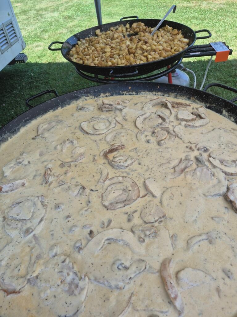 Plat géant cuisiné Traiteur La Cuisine Vagabonde Rhone