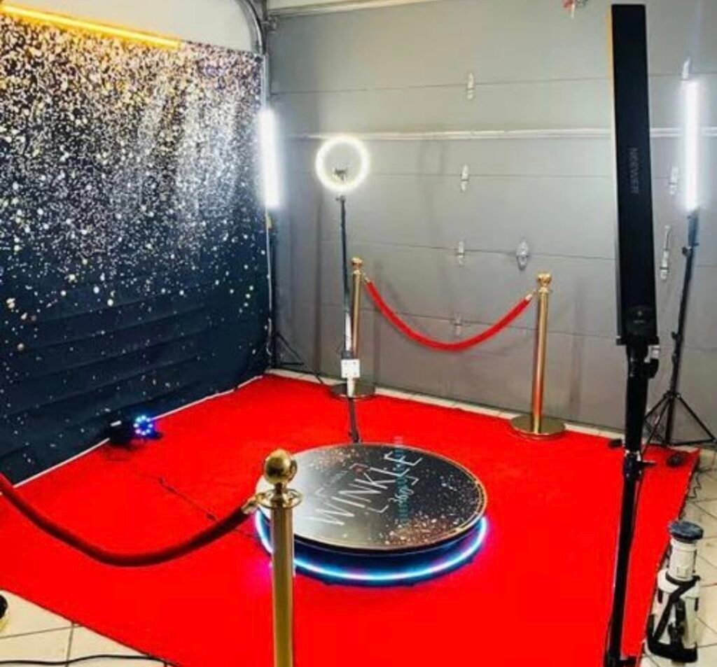 Videobooth 360 traiteur La Cuisine Vagabonde Rhone