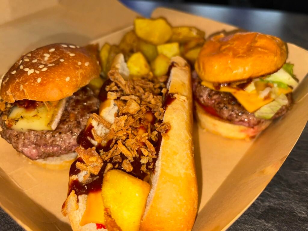 trilogie burger traiteur évènement la cuisine vagabonde Rhone